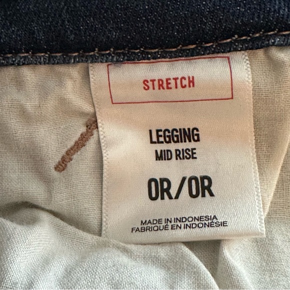 Express Distressed Mid Rise Jeans - Picture 9 of 11